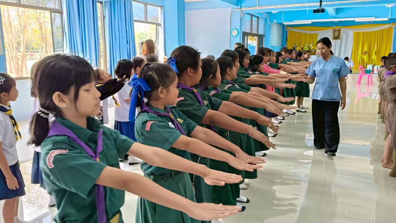 ตรวจสุขภาพนักเรียน ประจำภาคเรียนที่ 2 ปีการศึกษา 2568